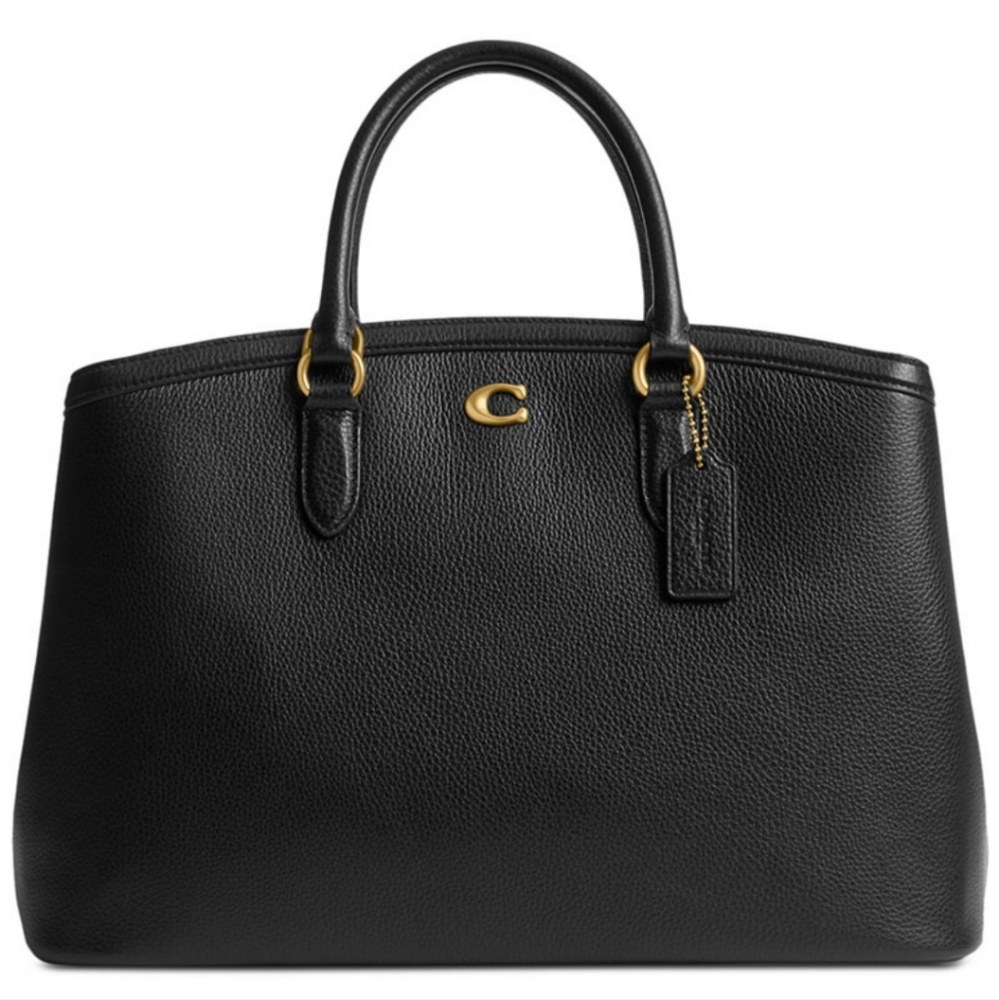 Coach legacy large pebbled carryall 35